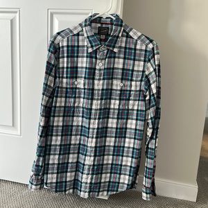 J Crew Midweight flannel shirt